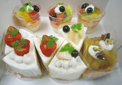 ケーキ集合